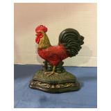 Cast Iron Rooster Door Stop