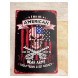 I am American Metal Sign 8' x 11'