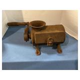 Vintage cast iron grinder