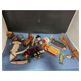 Shoebox of Christmas ornaments