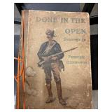 Antique Book 'Done in The Open' copyright 1898-