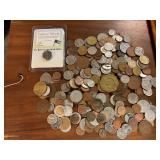 Foreign coins