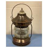Vintage  Decanter Lantern
