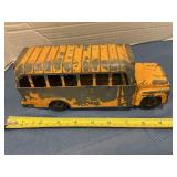 Vintage Hubley metal school bus