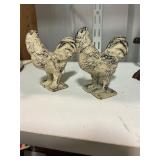 Cast Iron 3' Roosters