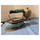 Vintage gasoline clothing iron