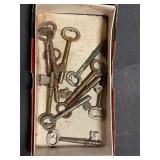 Small box of Skeleton Keys