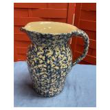 Blue Sponge Water Pitcher