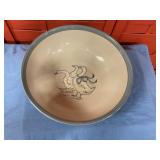 Louisville Stoneware Gaggle Geese large Bowl