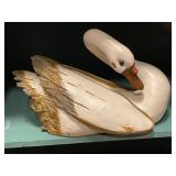 Wooden duck