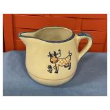 Louisville Stoneware water Pitcher cracked