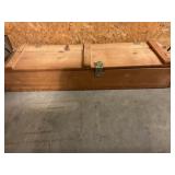 Wooden Naval ammunition box 42'x13'