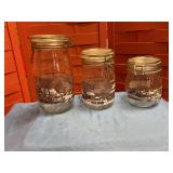 Courier & Ive 3 pc Canister Set