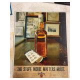Jim Beam Metal Sign 12' x 16'
