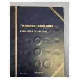 Whitman Mercury Head Dime coin Folder (NO COINS)