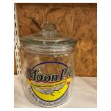 Moon Pie Glass jar