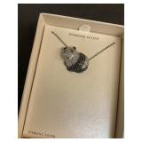 Sterling silver necklace.