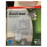 Motion activated security light for outside