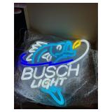Lighted, bush light sign. New in box