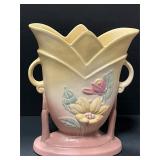 Vintage Hull Art Pottery Magnolia Vase 8 1/2' Tall