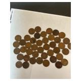 43 wheat pennies