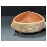 Vintage Weller Wild Rose Triangle Planter