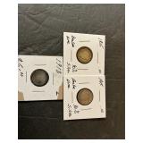 Barber dimes 1905/1995/1913