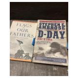 Two books, flags of our fathers and D-Day