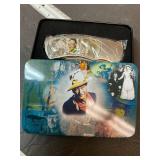 Pocket knife, John Wayne in tin case