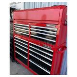 51X62 craftsman toolbox with electricity