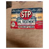 STP metal sign