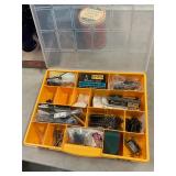 H. O. Train box,  accessories