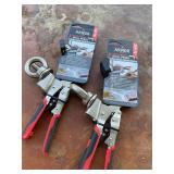 Drill press bench, clamps new