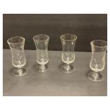 Wine glasses (4)
