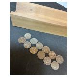 12 Canadian nickels