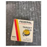 One box 12 gauge assorted reload