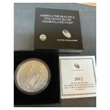 5oz silver 2012 America, the beautiful