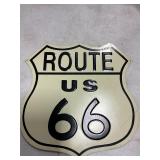 Metal 66 sign