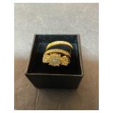 Size 8.   3 ring set