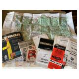 Lyman reloading book, Fort Knox map asst. manuals