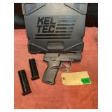KelTec P17 Pistol 22LR 3magazines & case