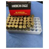 American Eagle 38Spl 158gr 39 rds