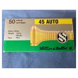 Sellier&Bellot 45 auto 230gr 50 rds