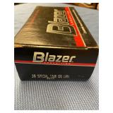 Blazer 38 SPL 158 gr 50 rds