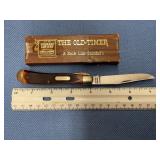 Schrade The Okd Timer pocket knife inbox