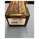 38cal 158gr Bullets partial box