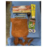 Muzzleloading bag with supplies