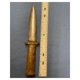 Brass Handled Dagger