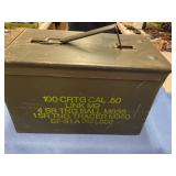 Metal ammunition box
