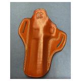 Hand gun belt holster